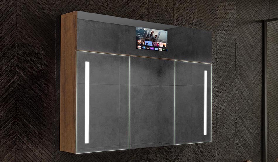 Miroir avec espace de rangement Sarah – miroir mural | ARTFORMA