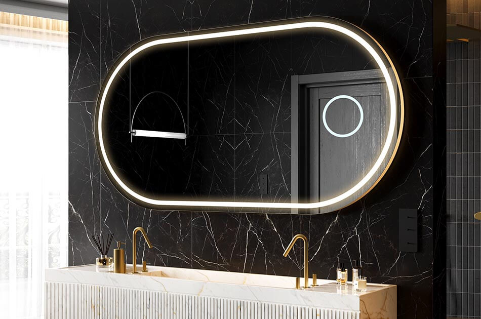 Ti ricordi quante volte ti sei fermato davanti allo specchio, cercando di fare una linea perfetta sulla palpebra? Abbiamo modo di farlo! Lo specchio cosmetico con ingrandimento 3x integrato con la superficie dello specchio a LED del bagno renderà il tuo trucco sempre perfetto! Questo piccolo gadget risolverà in modo rapido ed efficace i problemi con la cura del viso al mattino.