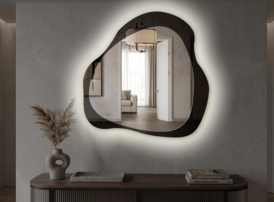 Specchio con retroilluminazione a LED