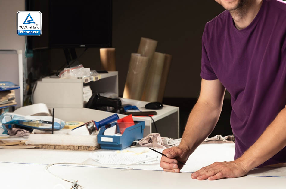 Qualità confermata dal certificato TÜV