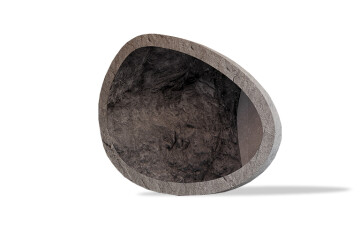 Specchi con rivestimento in pietra