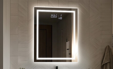 Specchi classici verticali con illuminazione