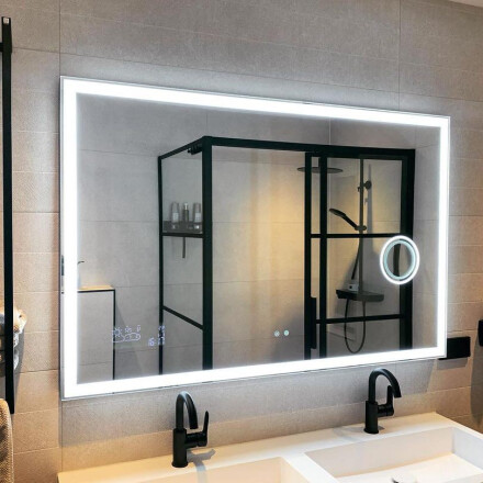 Luce led ovale per specchio bagno modello Orion