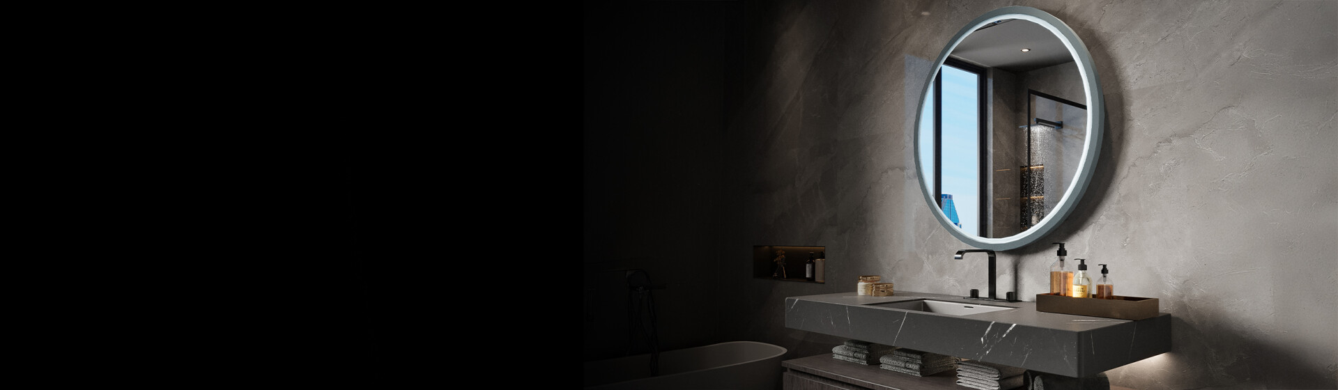 Specchi con cornice in MDF