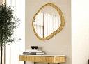 Specchio in legno massiccio