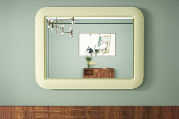 Specchi con cornice in MDF