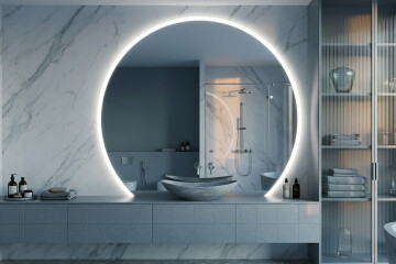 Specchi a mezzo cerchio