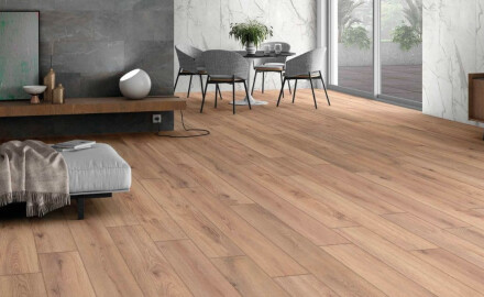 Gres effetto legno per pavimenti 20x120 Frame Mid opaco rettificato A4H101