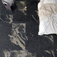 Gres smaltato per pavimenti 60x120, nero con venature dorate, lucido, rettificato A4H109 Pierre Black #5