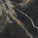 Gres smaltato per pavimenti 60x120, nero con venature dorate, lucido, rettificato A4H109 Pierre Black #30