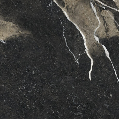 Gres smaltato per pavimenti 60x120 con venature dorate, opaco, rettificato A4H110 Pierre Black #14