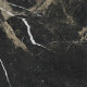 Gres smaltato per pavimenti 60x120 con venature dorate, opaco, rettificato A4H110 Pierre Black #30