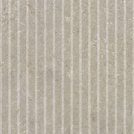 Piastrelle in gres porcellanato per pareti 60x120 cm, color taupe opaco, codice A4H1103 Shellstone Taupe Rigat-One #2