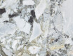 Gres di grande formato 120x280, marmo bianco con venature dorate, lucido A4H1117 Bellezza Bianca