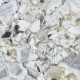 Piastrelle in gres porcellanato per pavimenti 120x120, marmo bianco con venature dorate, lucido A4H1120 Bellezza Bianca #5