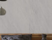 Gres smaltato per pavimenti 120x280 cm, grigio chiaro effetto pietra opaco A4H1125 Agathos White