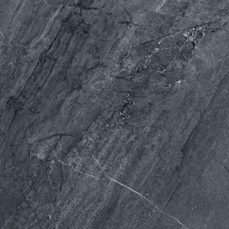 Gres smaltato per pavimenti 120x120 cm, antracite, effetto pietra, opaco, A4H1138 Agathos Anthracite #3