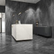 Gres smaltato per pavimenti 60x120 cm, antracite, effetto pietra, opaco, A4H1139 Agathos Anthracite #8