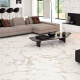 Gres smaltato per pavimenti 60x120 cm, bianco con venature dorate, opaco, rettificato, A4H116 Varenna #2