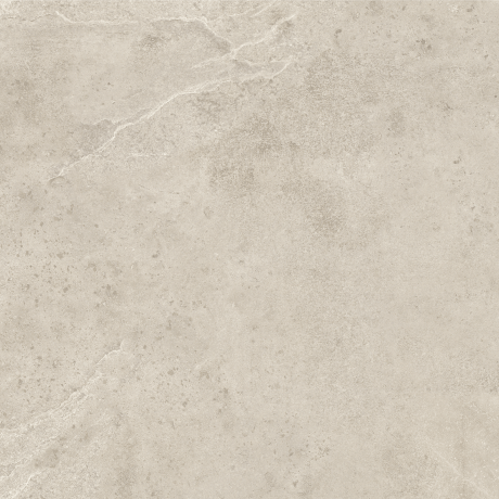 Piastrelle in gres porcellanato per pavimenti 60x120, grigio chiaro con una calda sfumatura beige e venature, opache, A4H140 Ermetica Bianco #7