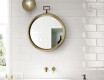 Piastrella ceramica da rivestimento 10x30, bianca lucida, liscia, A4H17 Blanco Brillo