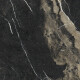 Piastrella in gres porcellanato di grande formato 120x270 cm, nera opaca con venature dorate, rettificata A4H196 Pierre Black #9