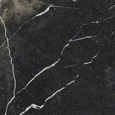 Gres smaltato per pavimenti Pierre Black 120x120 cm, nero lucido con venature dorate, rettificato A4H197 #9
