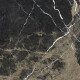 Gres smaltato per pavimenti Pierre Black 120x120 cm, nero lucido con venature dorate, rettificato A4H197 #10