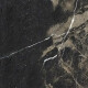 Gres smaltato per pavimenti Pierre Black 120x120 cm, nero lucido con venature dorate, rettificato A4H197 #11