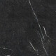 Gres smaltato per pavimenti Pierre Black 120x120 cm, nero lucido con venature dorate, rettificato A4H197 #24