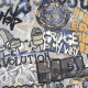 Gres smaltato per pavimenti 120x280 cm, grigio opaco, rettificato A4H248 City Graffiti Grey #2