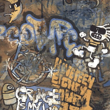 Gres smaltato per pavimenti, grande formato 120x280 cm, opaco, rettificato A4H262 City Graffiti Multicolor #5