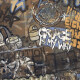 Gres smaltato per pavimenti, grande formato 120x280 cm, opaco, rettificato A4H262 City Graffiti Multicolor #6