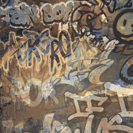 Gres smaltato per pavimenti, grande formato 120x280 cm, opaco, rettificato A4H262 City Graffiti Multicolor #7