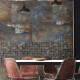 Gres smaltato per pavimenti, grande formato 120x280 cm, marrone opaco, rettificato A4H264 City Multicolor #7
