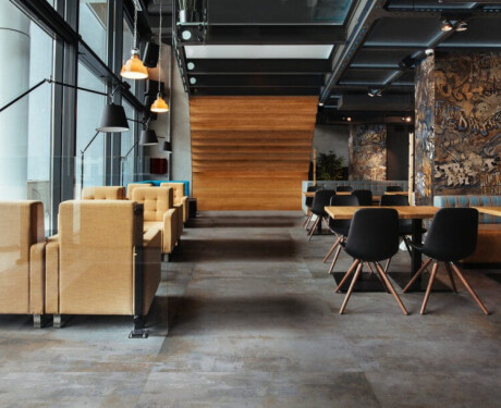 Gres smaltato per pavimenti 120x120 cm, marrone opaco, rettificato A4H265 City Multicolor