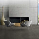 Gres smaltato per pavimenti 120x120 cm, grigio scuro opaco effetto cemento, rettificato A4H326 Massive Dimgray #4
