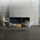 Gres smaltato per pavimenti 60x120 cm, grigio scuro opaco effetto cemento, rettificato A4H327 Massive Dimgray #1