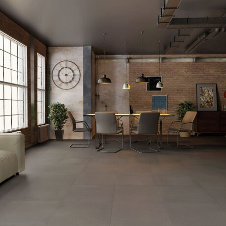 Gres smaltato per pavimenti 60x120 cm, grigio scuro opaco effetto cemento, rettificato A4H327 Massive Dimgray #2