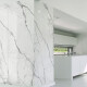 Gres smaltato per pavimenti 120x280 cm, opaco, con venature grigie, rettificato A4H452 Statuario Superiore #4