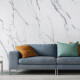 Gres smaltato per pavimenti 120x280 cm, opaco, con venature grigie, rettificato A4H452 Statuario Superiore #7
