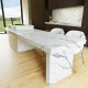 Gres smaltato per pavimenti 120x280 cm, opaco, con venature grigie, rettificato A4H452 Statuario Superiore #8