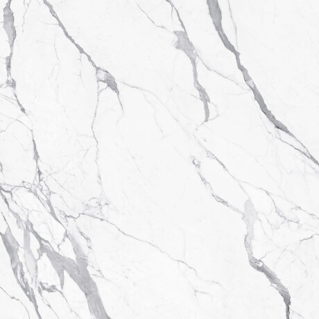 Gres smaltato per pavimenti 120x120, lucido, con venature grigie, rettificato A4H454 Statuario Superiore #5
