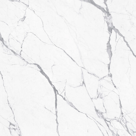 Gres smaltato per pavimenti 120x120 cm, opaco, con venature grigie, rettificato A4H455 Statuario Superiore #7