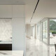 Gres di grande formato 120x280, marmo bianco con venature grigie, lucido A4H462 Calacatta #3