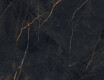 Gres Bookmatch 120x280, marmo nero con venature dorate, lucido A4H473 Sant Loreno