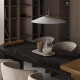 Gres Bookmatch 120x280, marmo nero con venature dorate, lucido A4H473 Sant Loreno #3