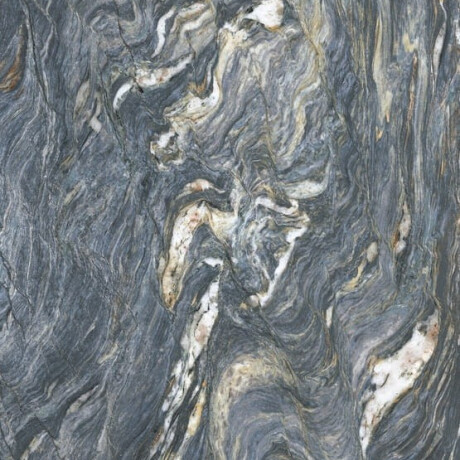 Gres di grande formato 120x280, marmo blu con venature chiare, lucido A4H677 Esplosione #2
