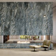 Gres di grande formato 120x280, marmo blu con venature chiare, opaco A4H678 Esplosione #4