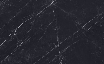 Gres di grande formato 120x280, marmo nero con venature bianche, lucido A4H687 Markina Black
